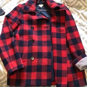 J Crew size 2 plaid jacket